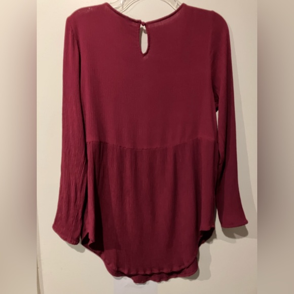 Torrid Babydoll Gauze Keyhole Front Tunic size 00 (10-12) - Picture 12 of 14